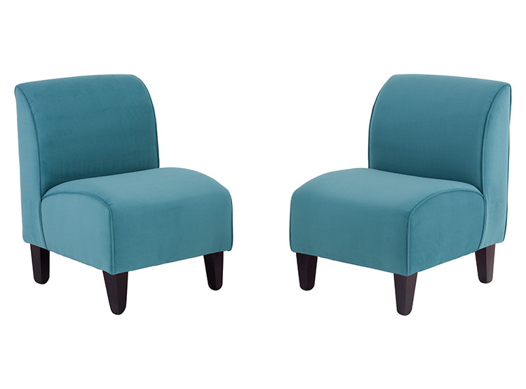 SET 2 POLTRONAS BODEVIR SOFT FELPA