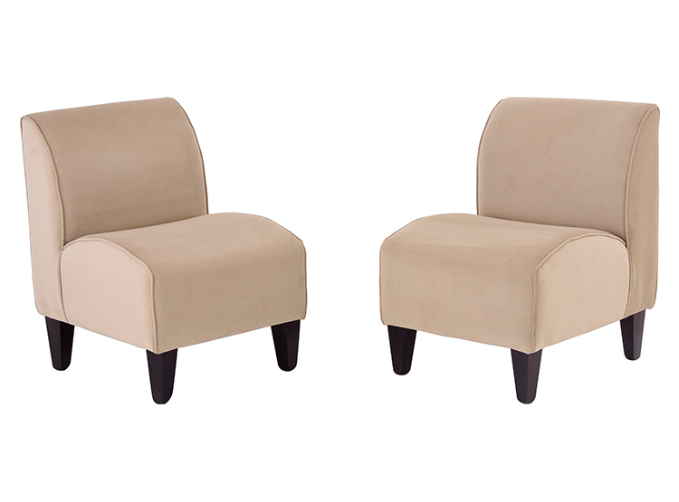 SET 2 POLTRONAS BODEVIR SOFT FELPA