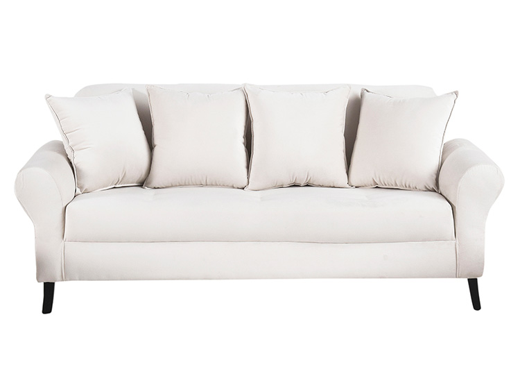 JUEGO DE LIVING BODEVIR SOFA LUA FELPA 3-1-1 CUERPOS + POLTRONAS - 2