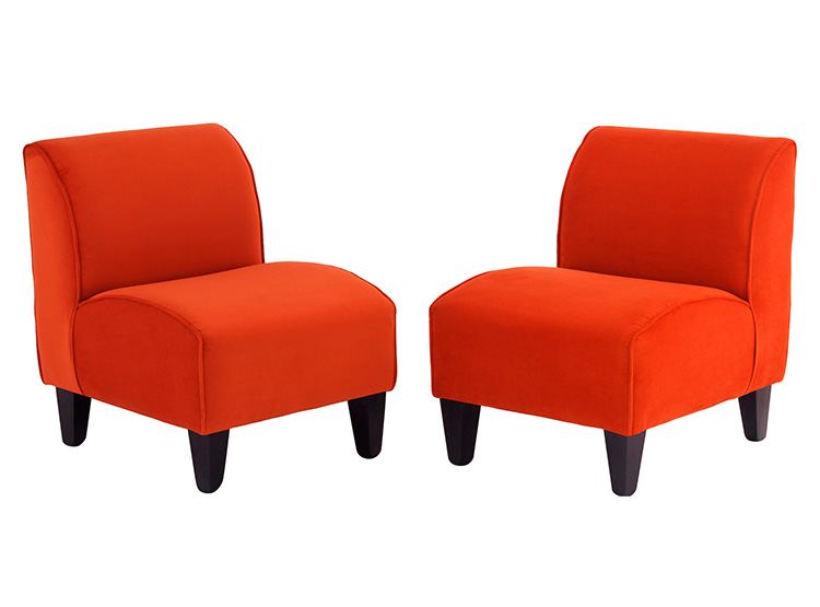 JUEGO DE LIVING BODEVIR SOFA LUA FELPA 3-1-1 CUERPOS + POLTRONAS - 3