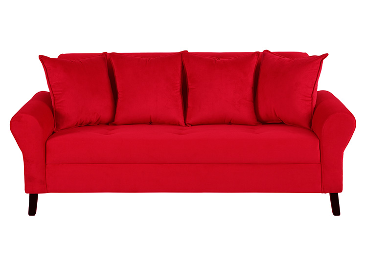 JUEGO DE LIVING BODEVIR SOFA LUA FELPA 3-1-1 CUERPOS + POLTRONAS - 2