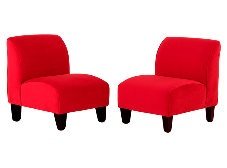 JUEGO DE LIVING BODEVIR SOFA LUA FELPA 3-1-1 CUERPOS + POLTRONAS - 3