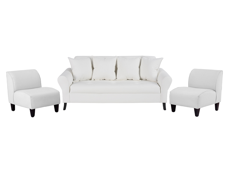 JUEGO DE LIVING BODEVIR SOFA LUA 3-1-1 CUERPOS + POLTRONAS - 1