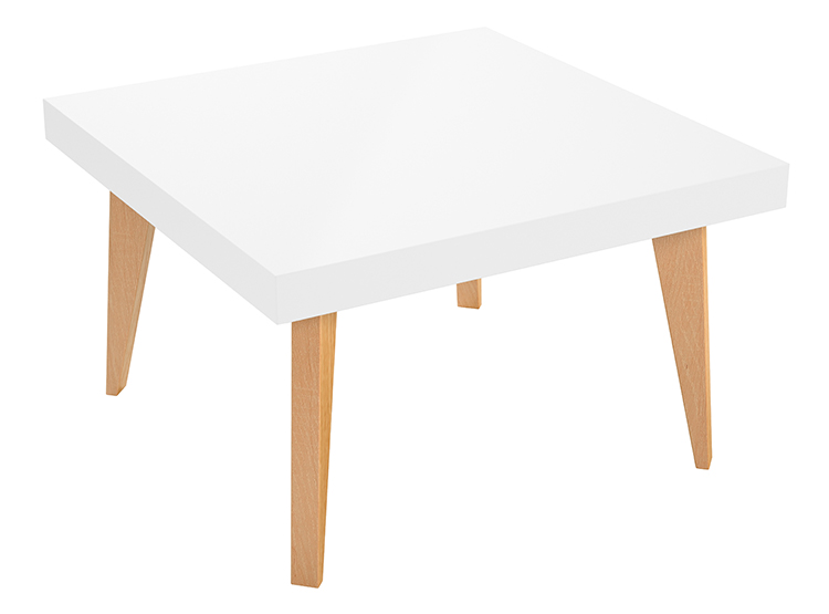 MESA DE CENTRO BE DESIGN NORDIC 600 BLANCO - 1