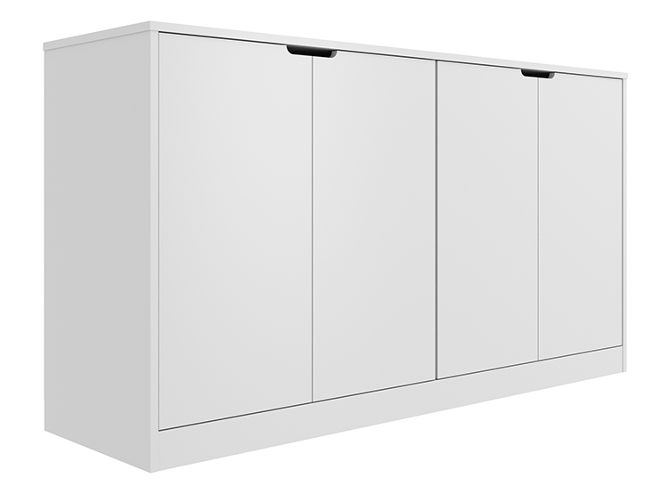 BUFFET BE DESIGN COMPAQ BESEIGN 4 PUERTAS BLANCO - 2
