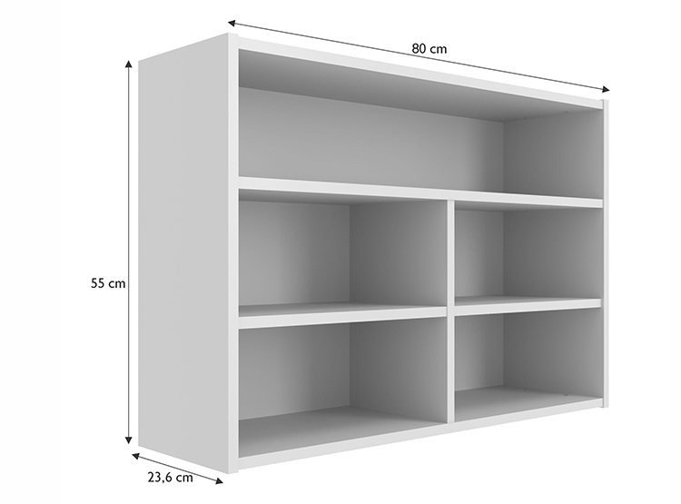ESTANTE BE DESIGN ORGANIZADOR COMPAQ BLANCO - 3