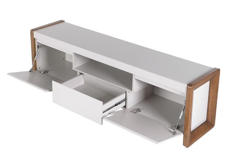 RACK PARA TV 70 PULGADAS BRISTOL DECOCASA OFF BLANCO - 3