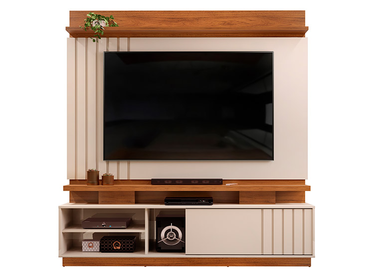 CENTRO DE ENTRETENIMIENTO DI PORETTI DESIGN DETROIT HOME 1P 70" - 1