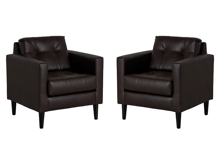 SET SILLONES BODEVIR RETRO PU 1 CUERPO