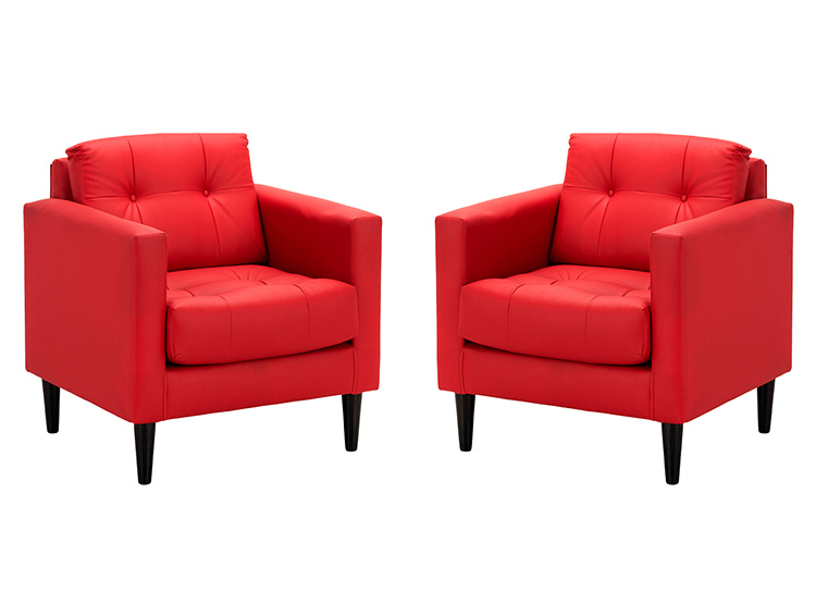 SET SILLONES BODEVIR RETRO PU 1 CUERPO - 1