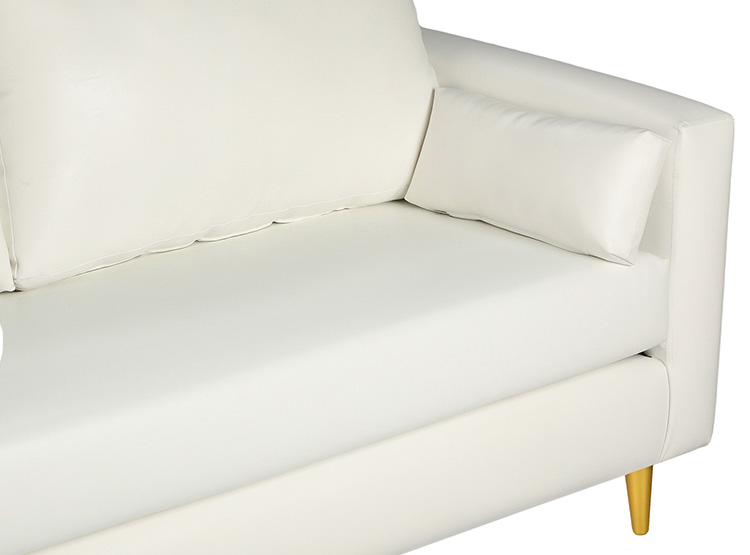 SET DE MUEBLES BODEVIR SOFÁ SKY PU 3 CUERPOS + POUFS - 3
