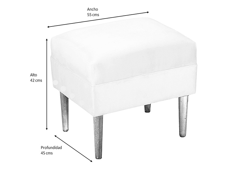 POUF BODEVIR SKY 1 CUERPO FELPA - 4