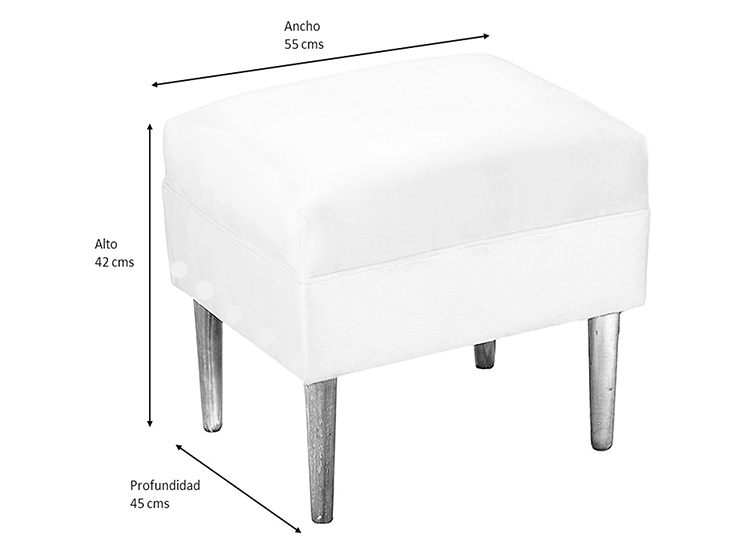 POUF BODEVIR SKY 1 CUERPO FELPA - 4