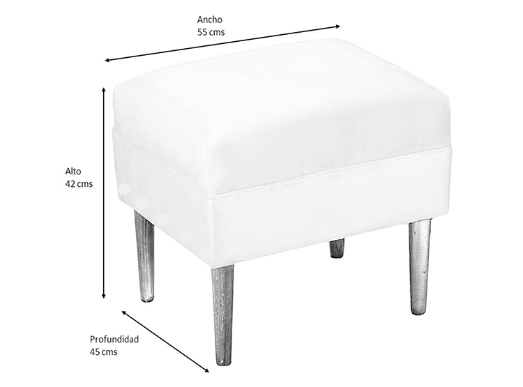 POUF BODEVIR SKY 1 CUERPO FELPA - 4