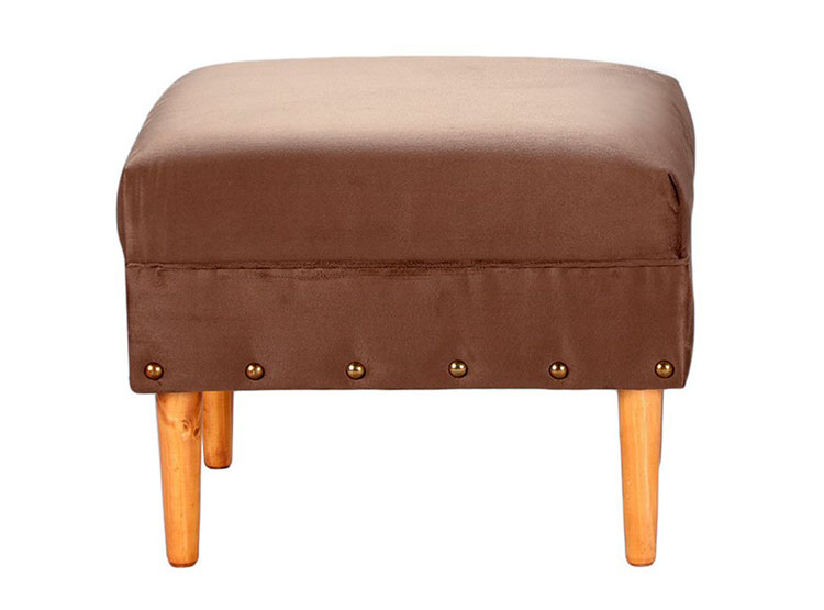 POUF BODEVIR PROVENZA TACHA 1 CUERPO FELPA - 1