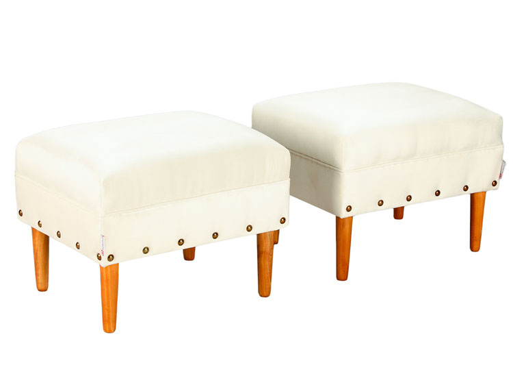 SET POUFS BODEVIR PROVENZA TACHA 1 CUERPO FELPA - 2