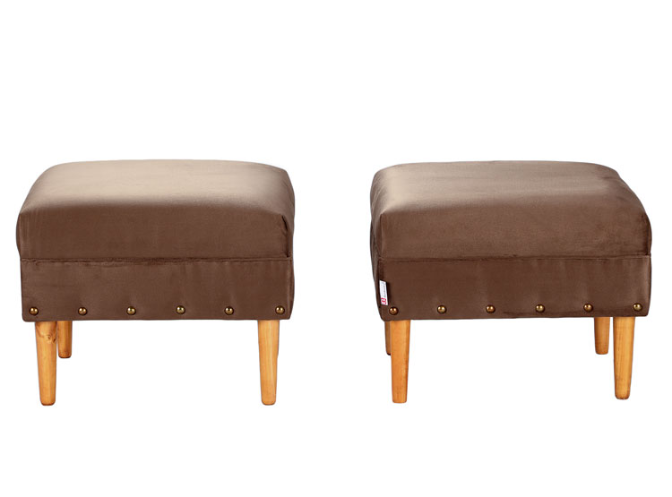 SET POUFS BODEVIR PROVENZA TACHA 1 CUERPO FELPA - 1