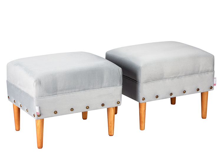SET POUFS BODEVIR PROVENZA TACHA 1 CUERPO FELPA - 2