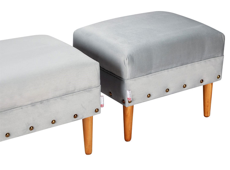 SET POUFS BODEVIR PROVENZA TACHA 1 CUERPO FELPA - 3
