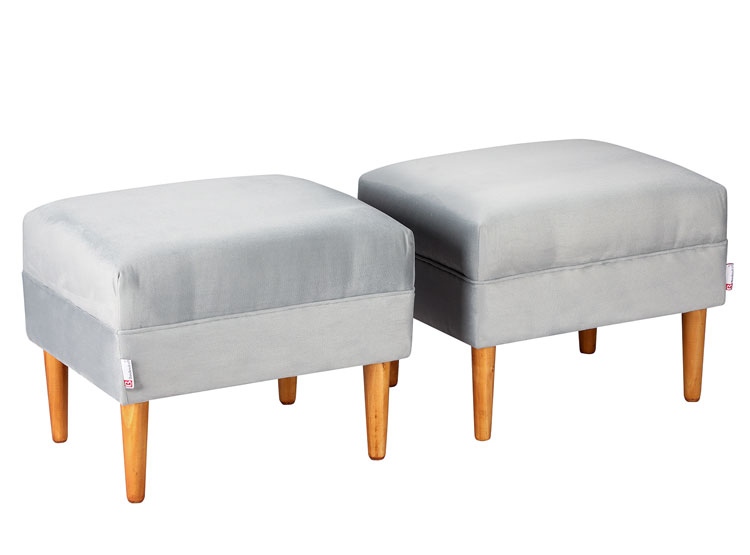 SET POUFS BODEVIR PROVENZA 1 CUERPO FELPA - 1