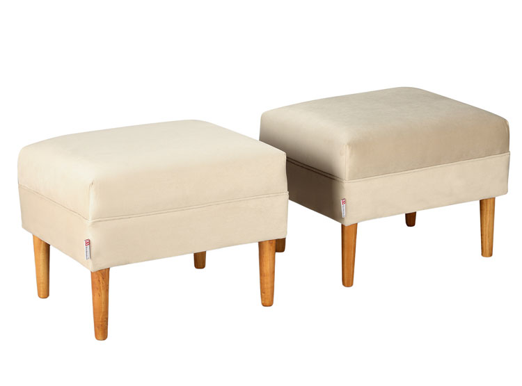 SET POUFS BODEVIR PROVENZA 1 CUERPO FELPA