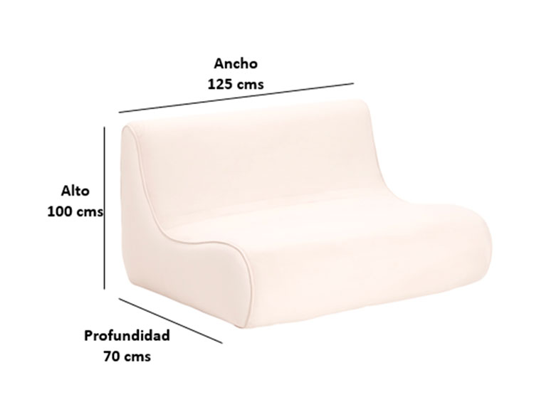 SOFA BODEVIR KOMODO FELPA 2C - 6