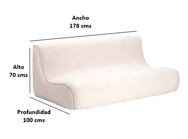 SOFA BODEVIR KOMODO PU 3C - 6