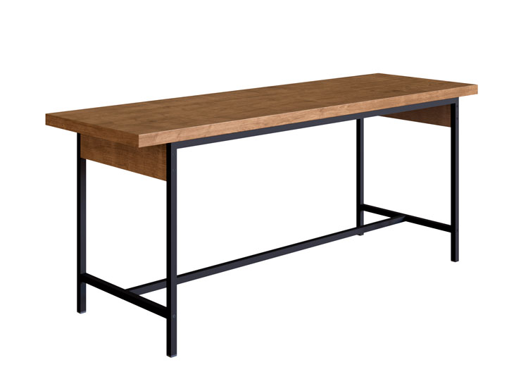 JUEGO DE COMEDOR DECOCASA STEEL YORK 27924 4 SILLAS CAFÉ - 2