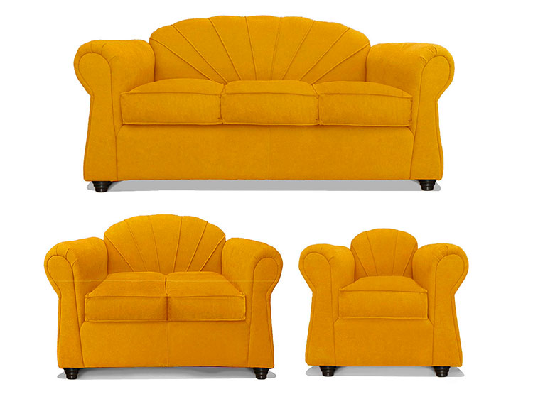 JUEGO DE LIVING ELEGANT DETAIL MARSELLA 321 - 1