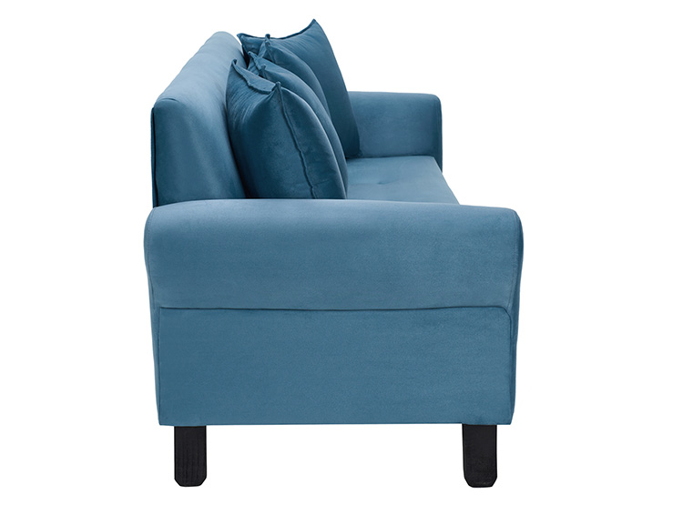 SET DE MUEBLES BODEVIR SOFÁ LUA 3 CUERPOS + 2 POLTS - 4