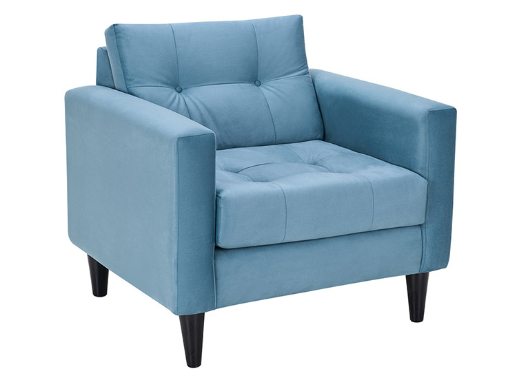 SET 2 SILLONES BODEVIR RETRO 1 CUERPO FELPA - 3
