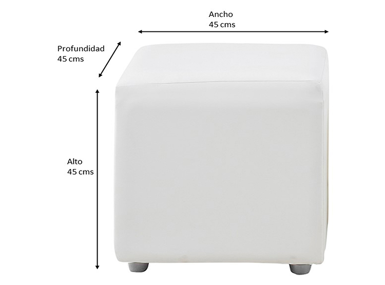 POUF BODEVIR CALI 1 CUERPO FELPA - 5