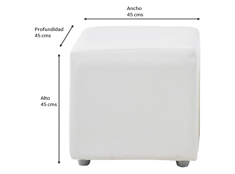 POUF BODEVIR CALI 1 CUERPO FELPA - 4