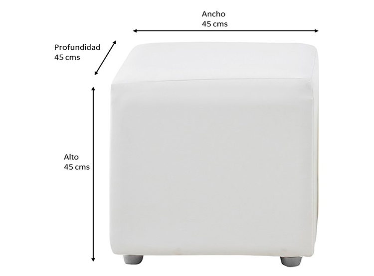 POUF BODEVIR CALI 1 CUERPO FELPA - 4