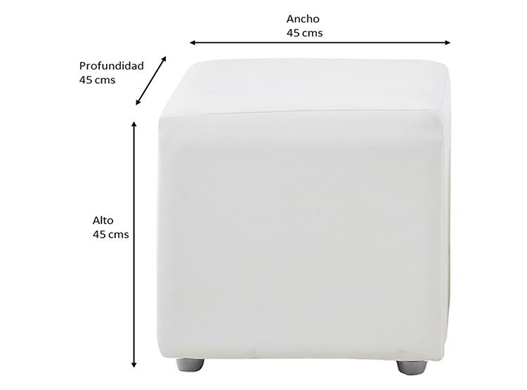 POUF BODEVIR CALI 1 CUERPO FELPA - 4