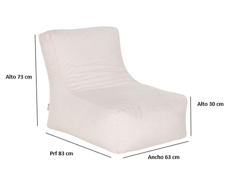 POUF BODEVIR TATTO 1 CUERPO FELPA - 6