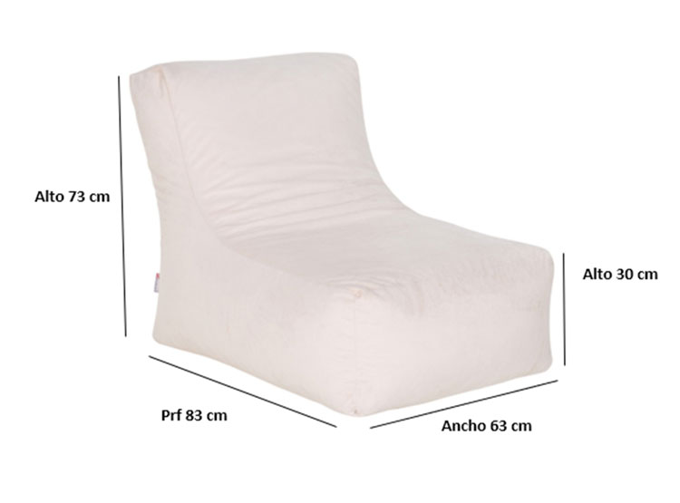 POUF BODEVIR TATTO 1 CUERPO FELPA - 6