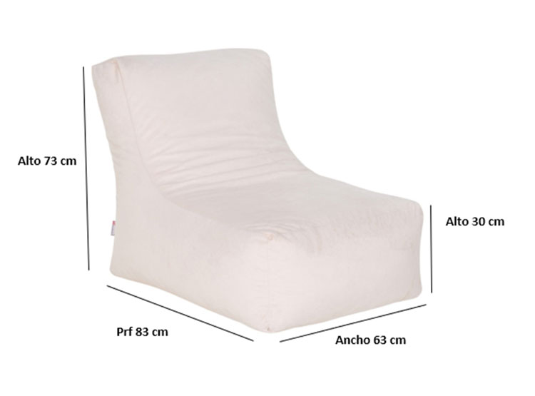 POUF BODEVIR TATTO 1 CUERPO FELPA - 6