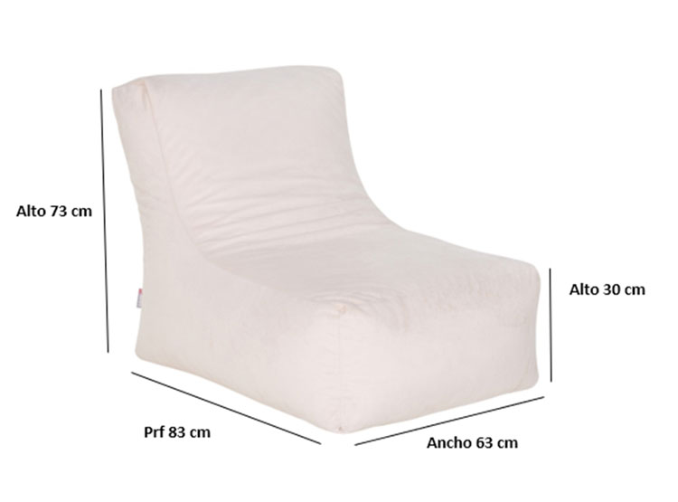 POUF BODEVIR TATTO 1 CUERPO FELPA - 6