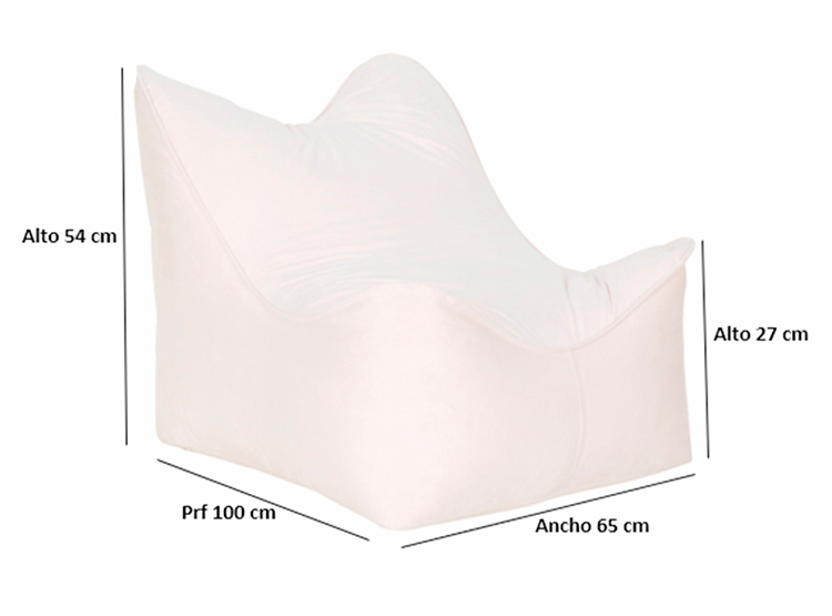 POUF BODEVIR POTTER 1 CUERPO FELPA - 6