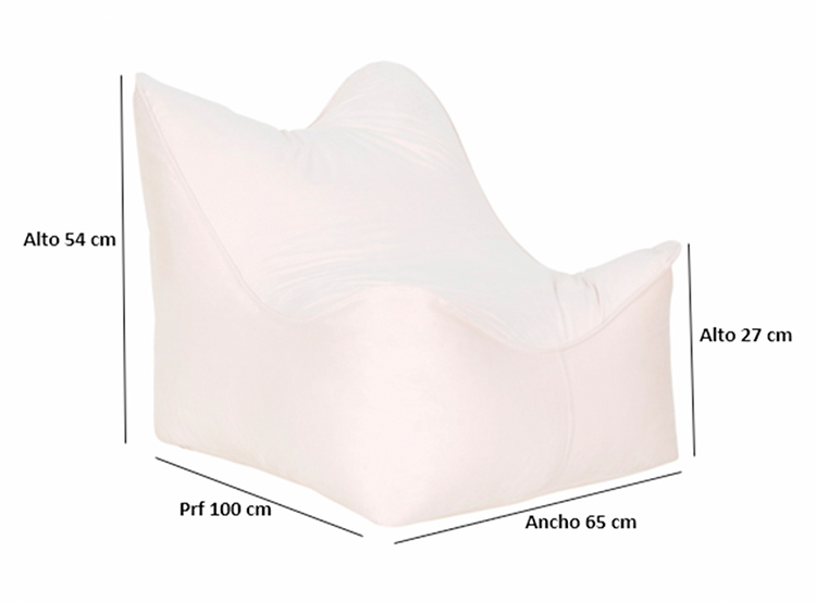 POUF BODEVIR POTTER 1 CUERPO FELPA - 6