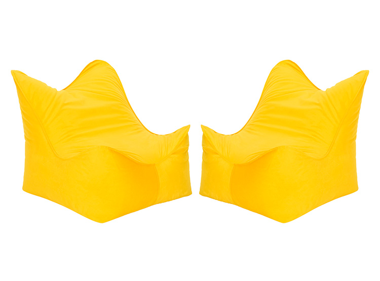 SET 2 POUFS BODEVIR POTTER TATTO 1 CUERPO FELPA