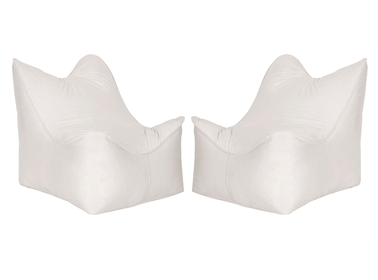SET 2 POUFS BODEVIR POTTER TATTO 1 CUERPO FELPA