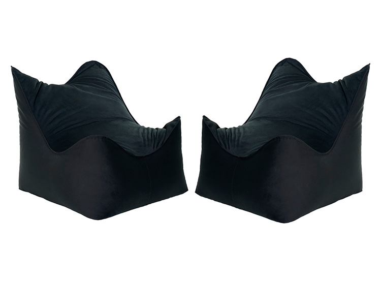 SET 2 POUFS BODEVIR POTTER TATTO 1 CUERPO FELPA