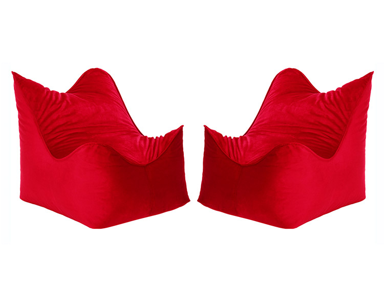 SET 2 POUFS BODEVIR POTTER TATTO 1 CUERPO FELPA