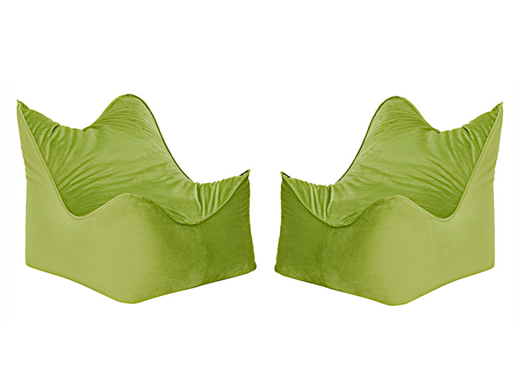 SET 2 POUFS BODEVIR POTTER TATTO 1 CUERPO FELPA