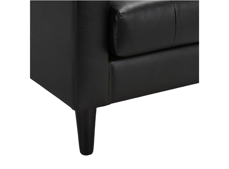 SILLON BODEVIR RETRO PU 1 CUERPO NEGRO - 4