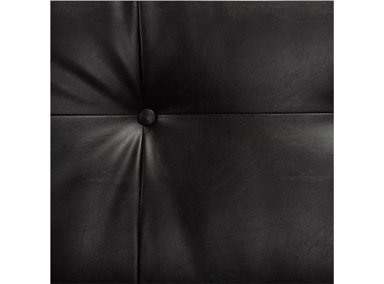 SILLON BODEVIR RETRO PU 1 CUERPO NEGRO - 6