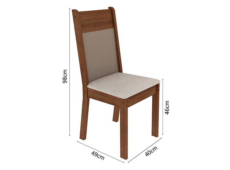 JUEGO COMEDOR VEKKA HOME CLARICE MORELLO 8S - 5