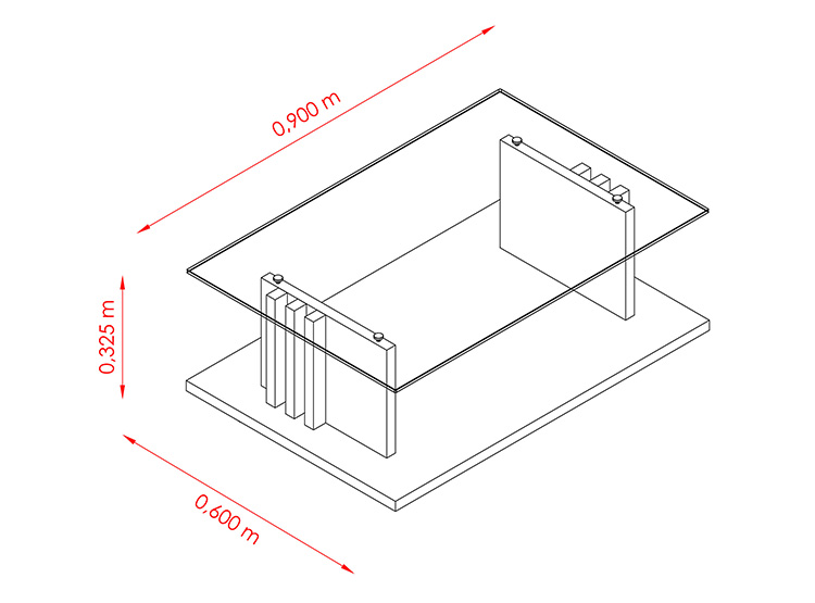 MESA DE CENTRO ALTAVISION CALACATA FRIZZ WHITE - 3